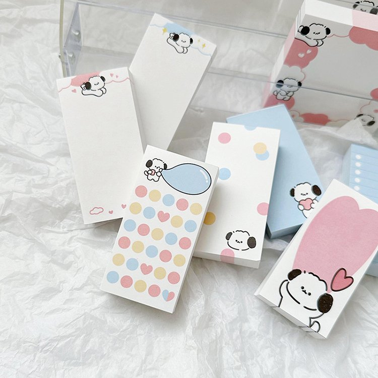 Easy To Post Notes Study Work Daily Life Custom Printed In Stock 3X3 Inches Reusable Sticky Notes Memo Pad Cute Sticky Notes