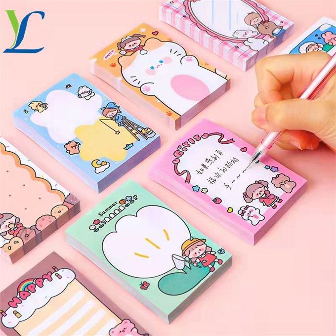 Bloc Sticky Note Box Holder Cube To Do List Cu Kpop Notes Scented Sticky Notes