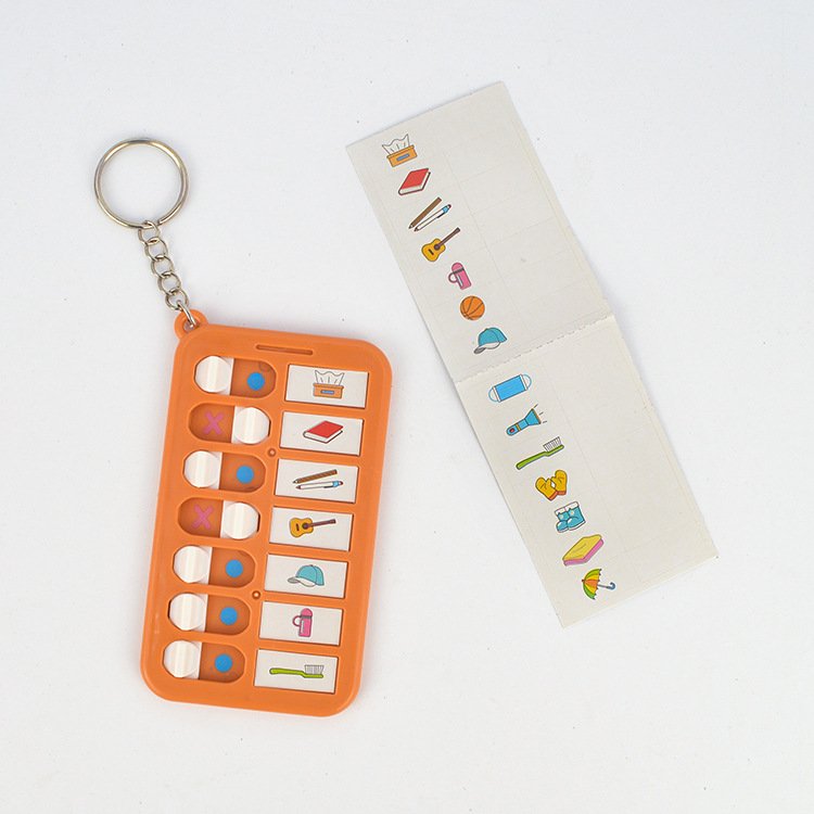 Newest Reusable Plastic Check List Kids Self-Discipline Schedule Checklist Mini Portable To Do List Notepad Checklist Board