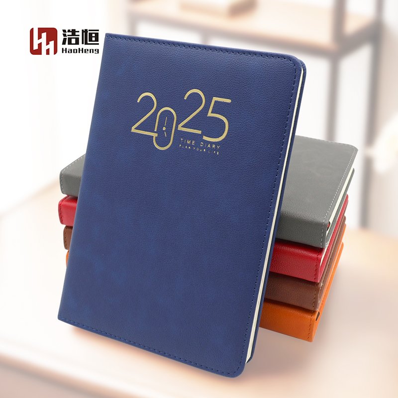 A5 Leather Gratitude Cuadernos Agendas Planners Journal Agenda 2025 Trending Diary Notebook Calendar Planner Gift