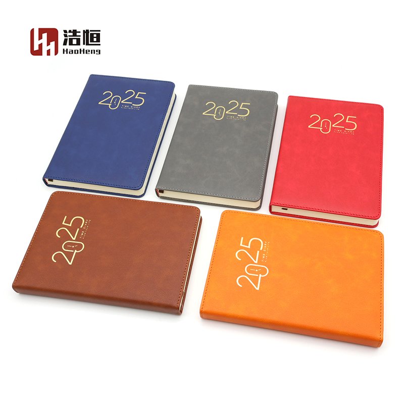 A5 Leather Gratitude Cuadernos Agendas Planners Journal Agenda 2025 Trending Diary Notebook Calendar Planner Gift