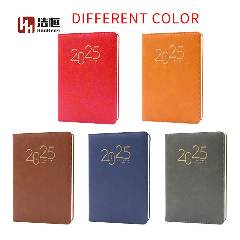 A5 Leather Gratitude Cuadernos Agendas Planners Journal Agenda 2025 Trending Diary Notebook Calendar Planner Gift