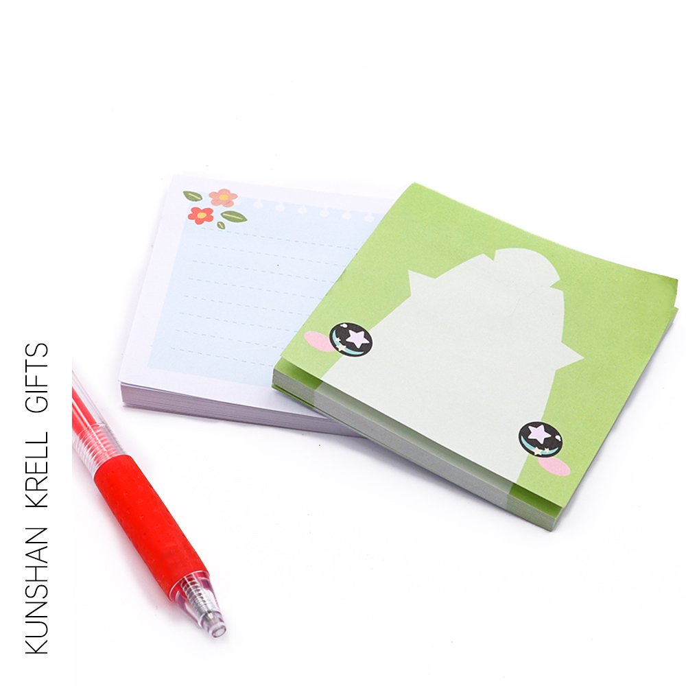 Custom Personalized stationery anime self-adhesive note pad sticky notes stationery sticky note customization