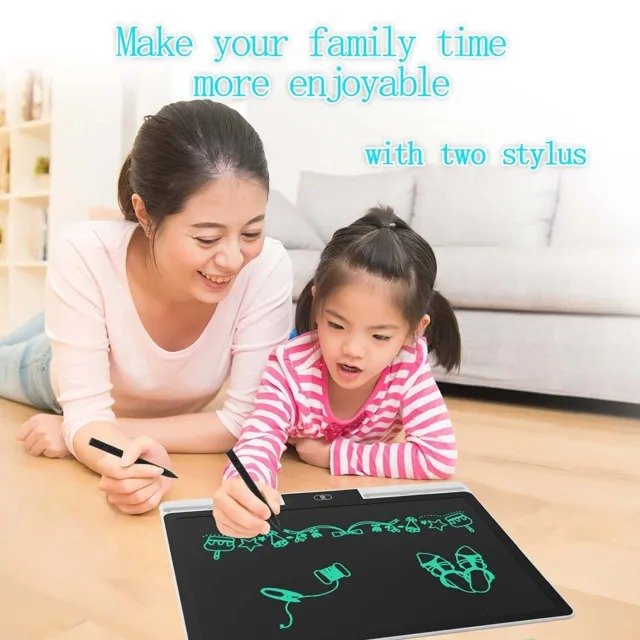 SUPERBOARD BSCI Factory 62115 Office Reminder Notes Scribbling Memo Pad Kids E Writing Pad Rewritable 16" Lcd Writing Tablet