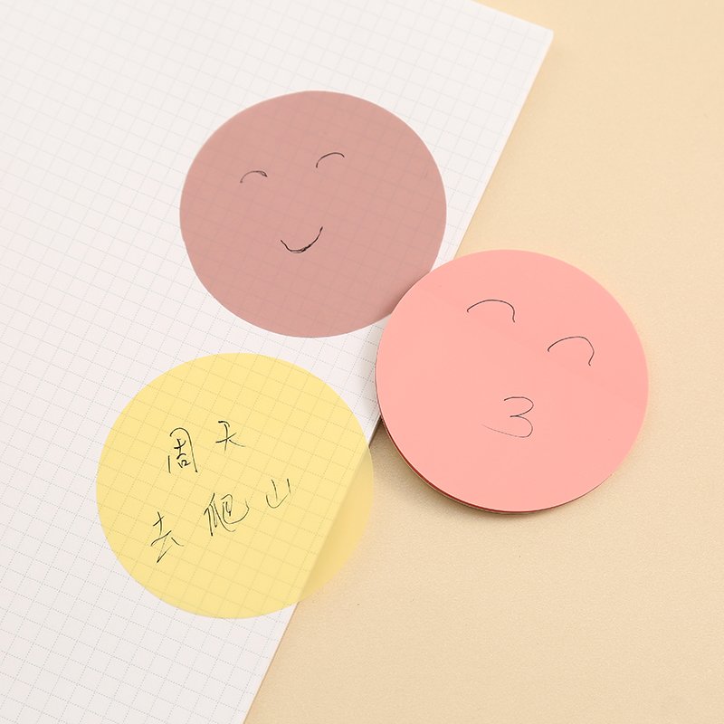 1pcs 3*3in Study Transparent Sticky Notes Small Amusing Transparent Sticky Notes for Bible study