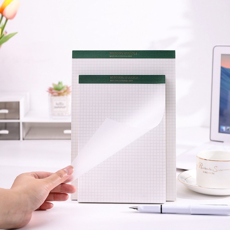 Joytop Office Supplies A4 A6 B5 PP cover 70sheets 70g Paper Business notebook draft Writing Pad legal pad notepad