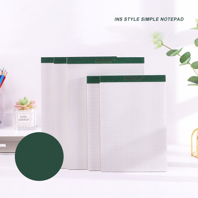 Joytop Office Supplies A4 A6 B5 PP cover 70sheets 70g Paper Business notebook draft Writing Pad legal pad notepad
