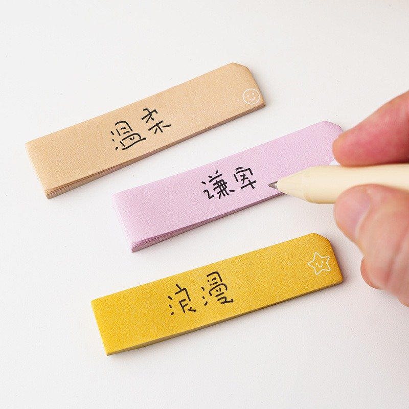 School Stationery Supplies, Convenience Stickers, Cute Girl Thumb Index Stickers, Annotated Categories, Messages, Memos