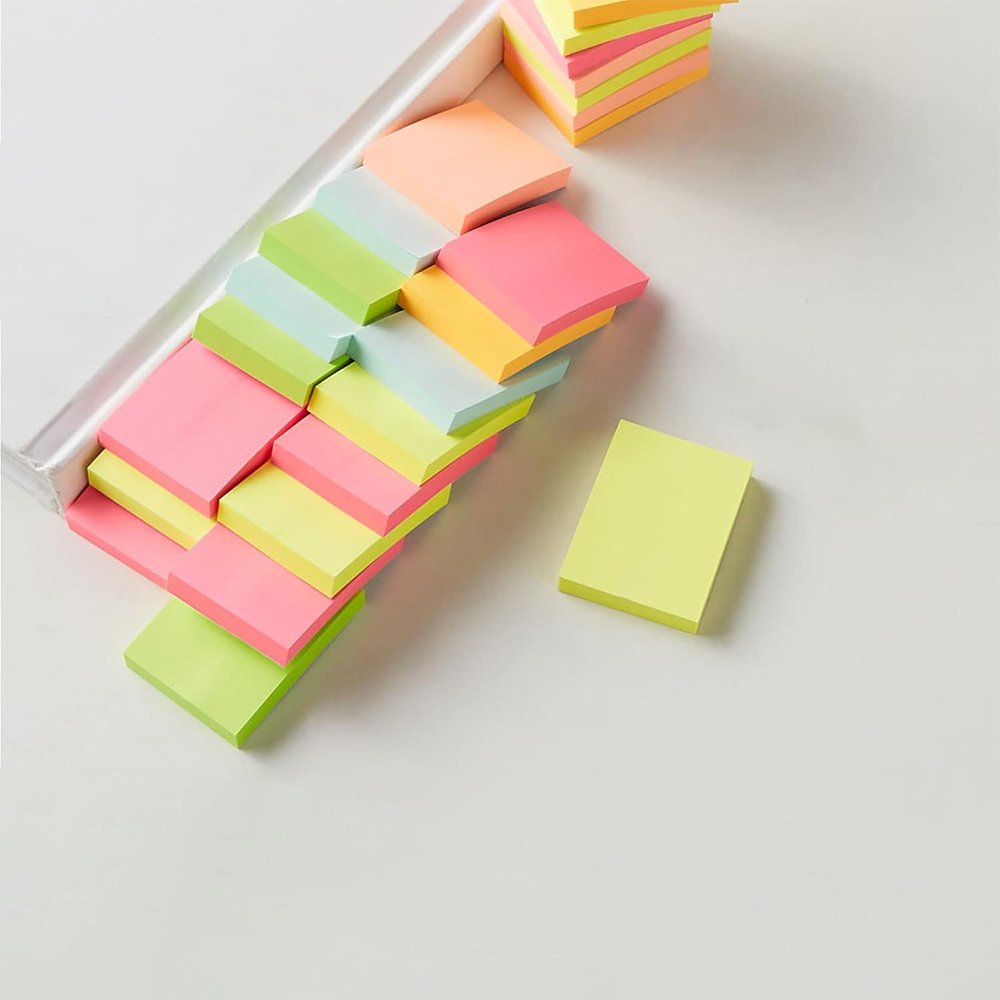 Personalized 1.5*2 sticky note color Promotional Gifts Custom Colorful Printed cute Memo Pad Sticky Notes For Office School