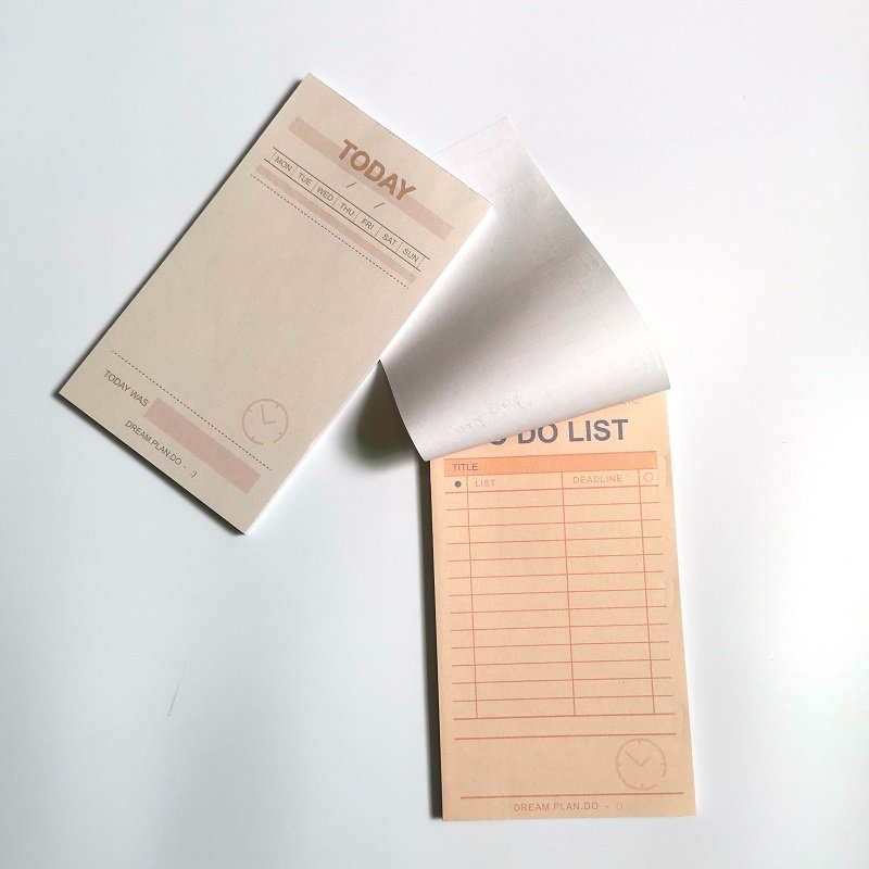 Hot selling Hotel A5 notepad custom logo sticky note pad for Real Estate Promotional gifts