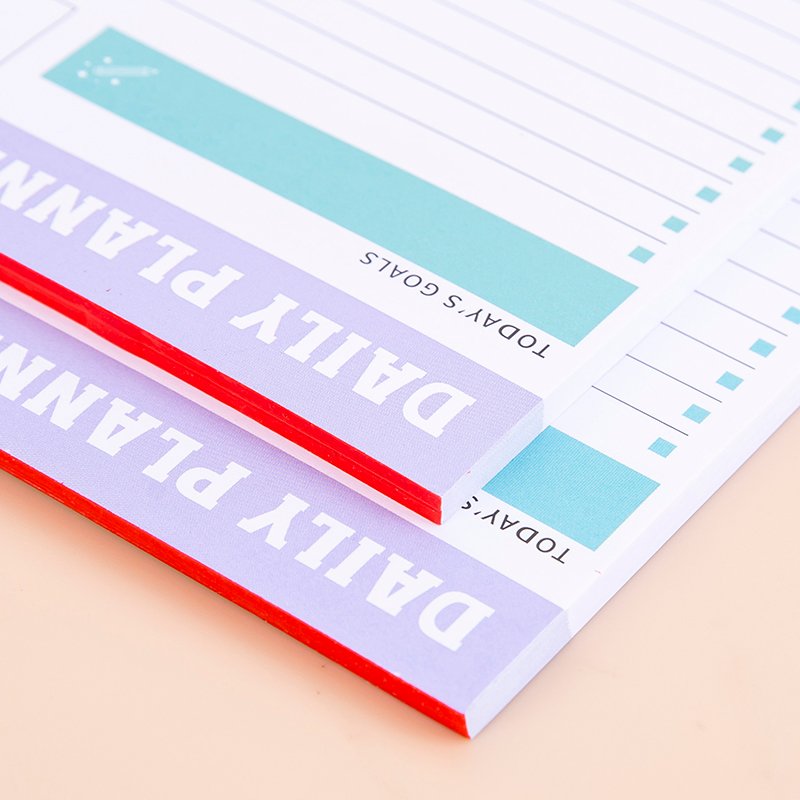 Factory Custom Printing Notepad Hotel Office Stationery Supplies To do list Pad Easily Tear Off Notepads Memo Pads