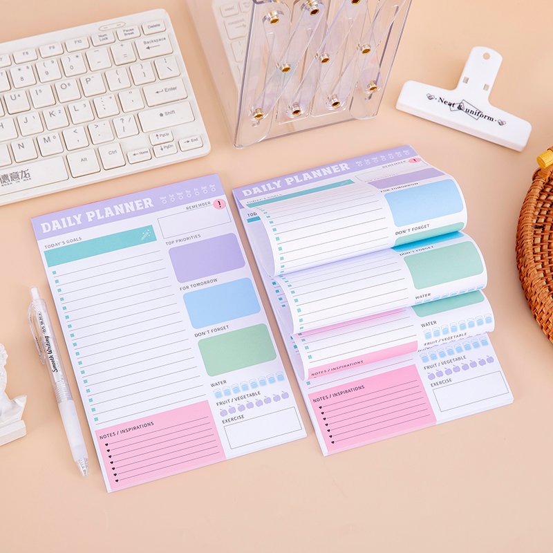 Factory Custom Printing Notepad Hotel Office Stationery Supplies To do list Pad Easily Tear Off Notepads Memo Pads