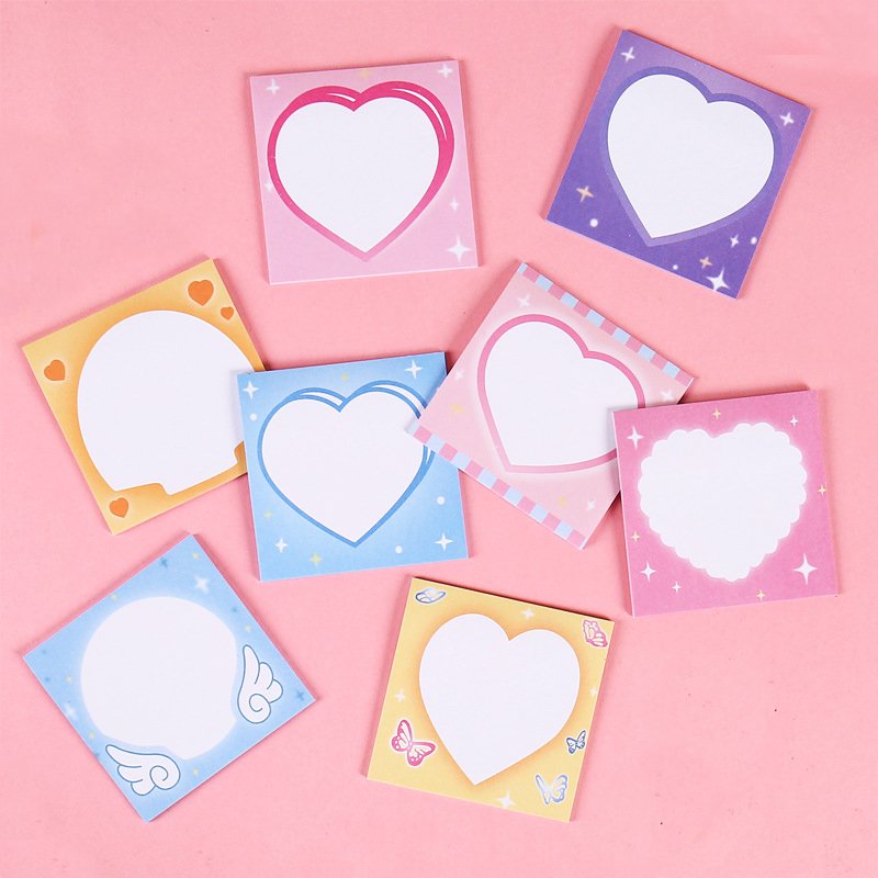 Wholesale Sticky Notes Pad With Printing Logo Adhesive Blank Memo Custom Sticky Notes Cute 3d Sticky Notes Book