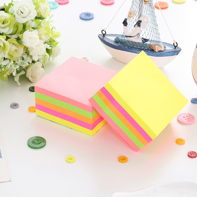 Stationery School Supplies Paper Stickers index Posted It Planner Kawaii Memo Pad Bookmarks Creative kinds Sticky Notes