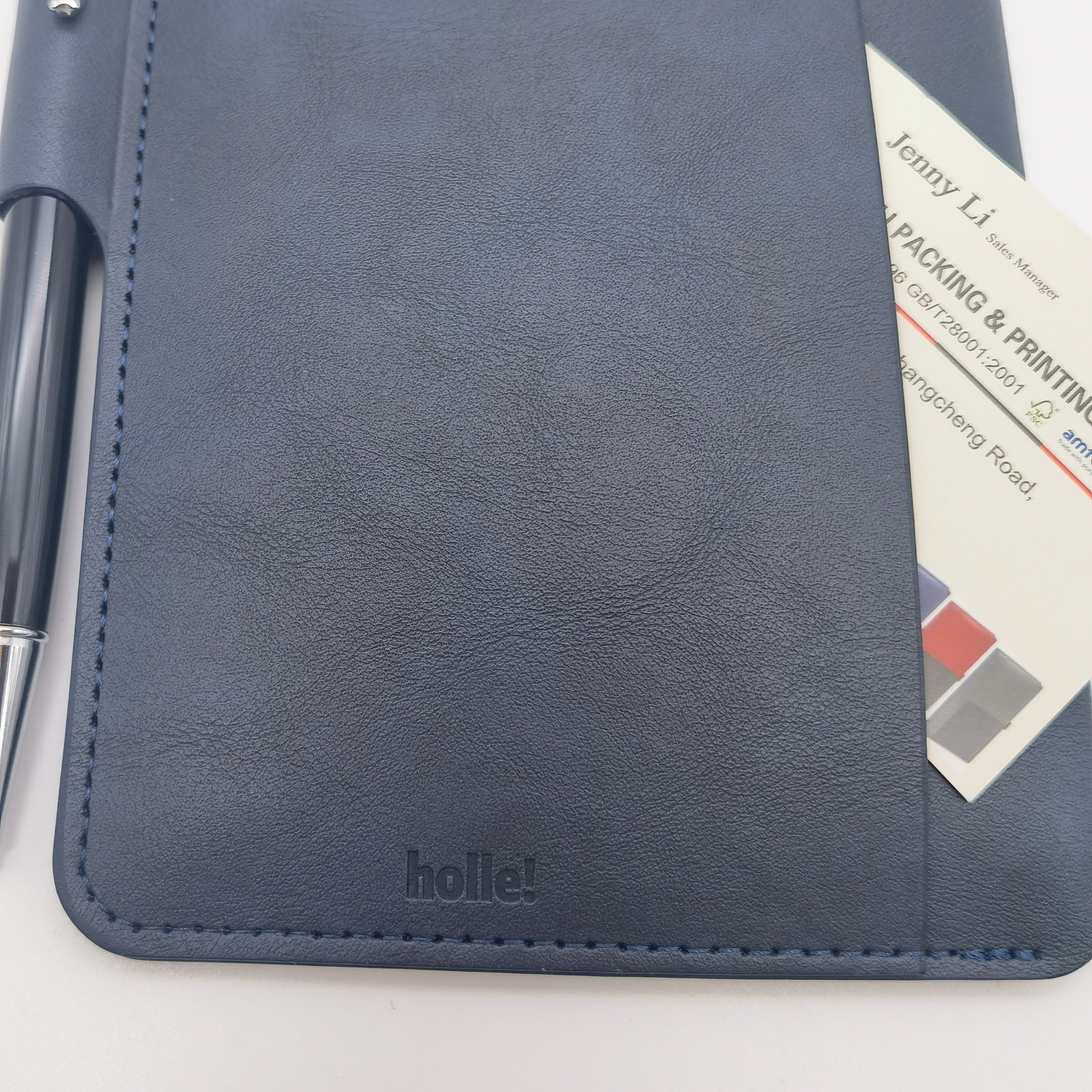 padfolio notepads exercise books for schools with pen with logo