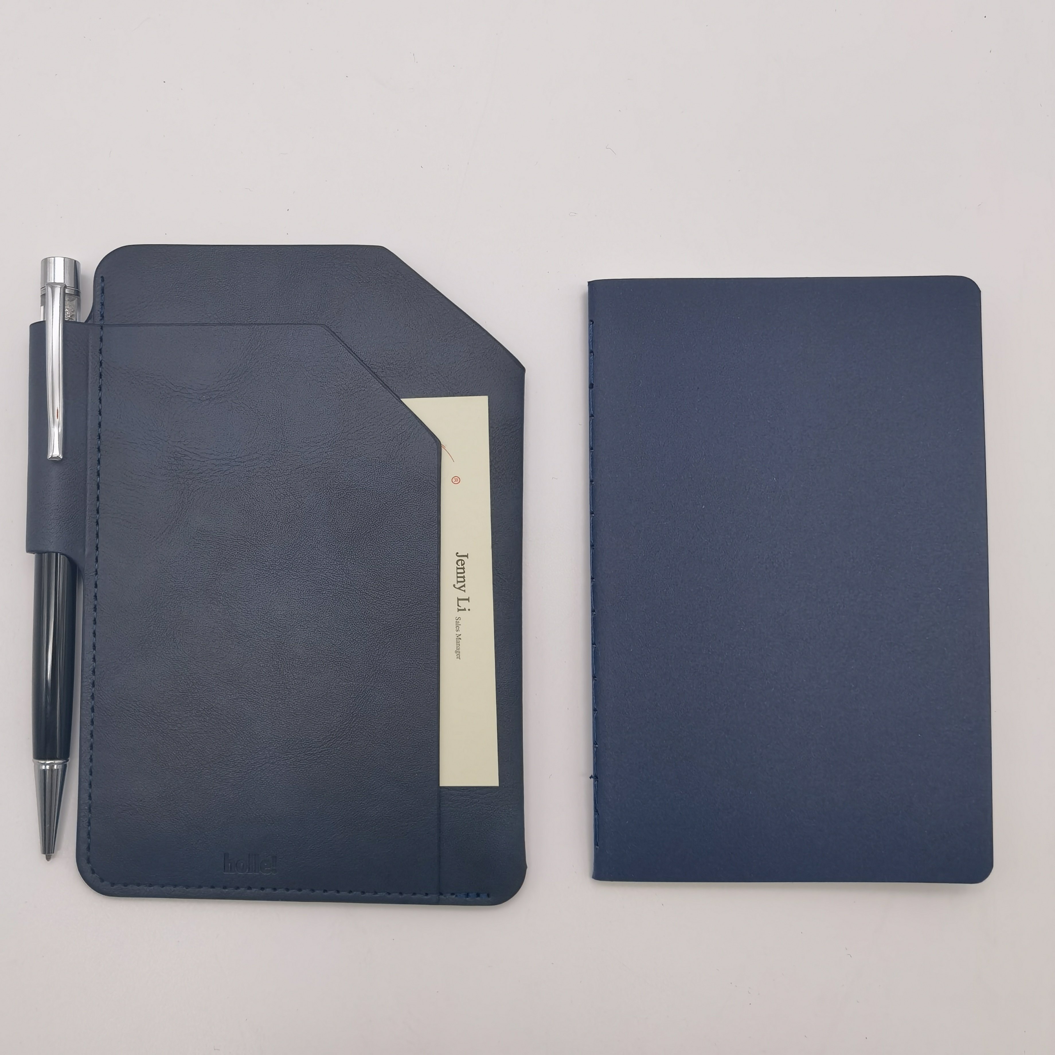 padfolio notepads exercise books for schools with pen with logo