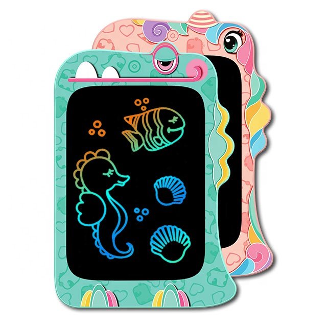 LCD Writing Tablet Kids Toys 8.5" Learning Drawing Board Toddler Toys Dinosaur Toys Idea Light Doodle Pad Gifts for Kids