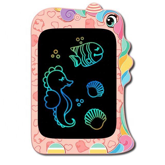 LCD Writing Tablet Kids Toys 8.5" Learning Drawing Board Toddler Toys Dinosaur Toys Idea Light Doodle Pad Gifts for Kids