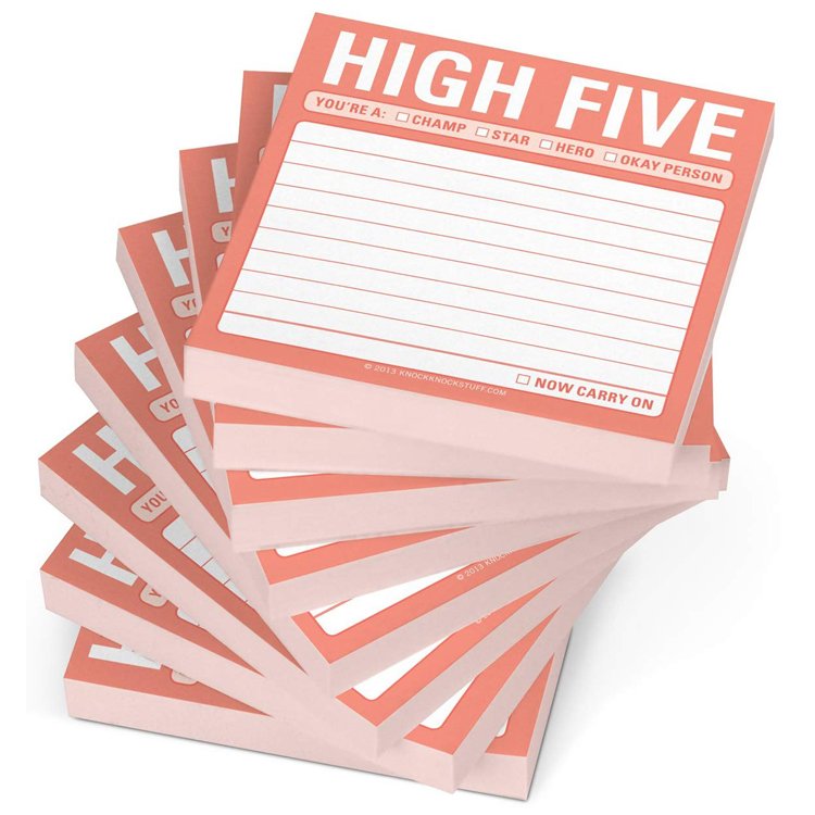 Custom 8 pack 3 x 3 inches each to do list sticky notes memo pad