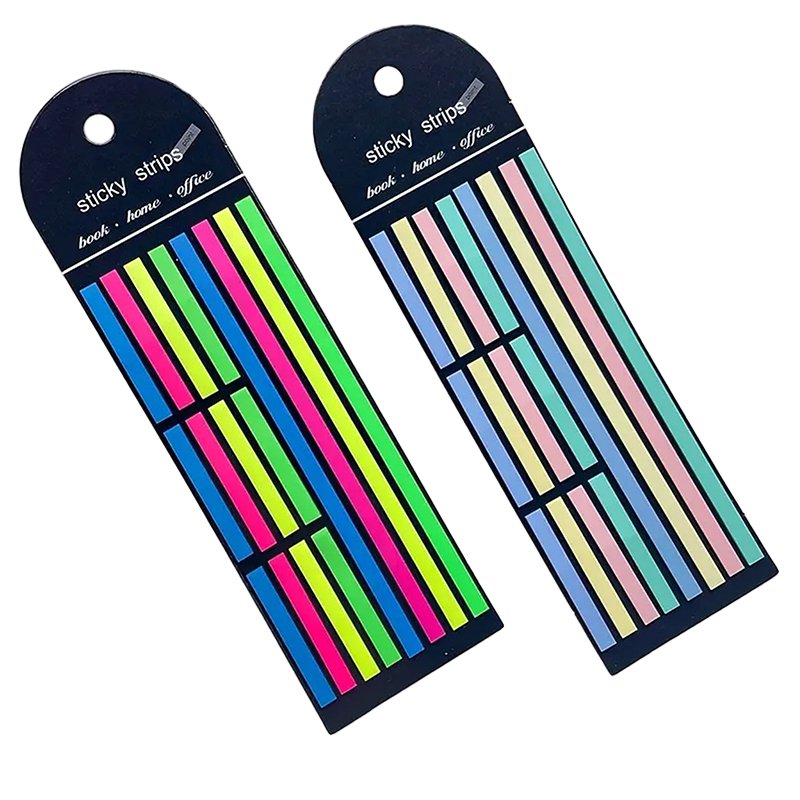 Index tabs Waterproof Cheap Coloring Custom Sticky Notes Student Adhesive Slenderness index tabs stationery sticky note