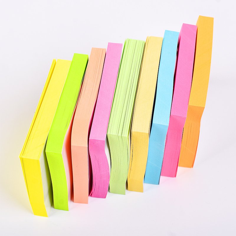 Hot Sale 100 Sheets Sticky Note Memo Pad 3x3 Inches Printing Paper Sticky Notes Block