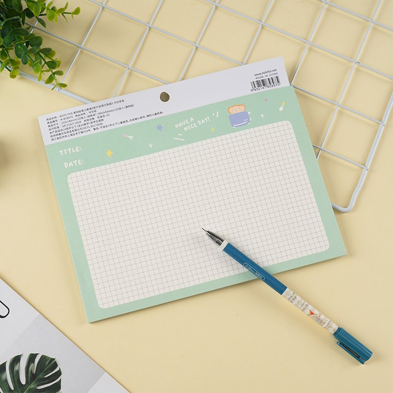 DESEN Custom memo pad printing,office paper notepad sticky note manufacturer