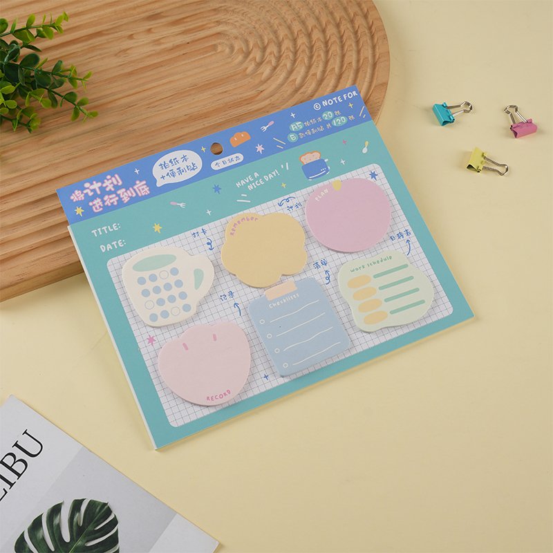 DESEN Custom memo pad printing,office paper notepad sticky note manufacturer