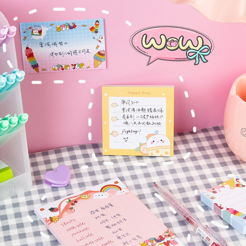 Custom Sticky Note Pads Stationery Supplies Office Notepad Sticky Note