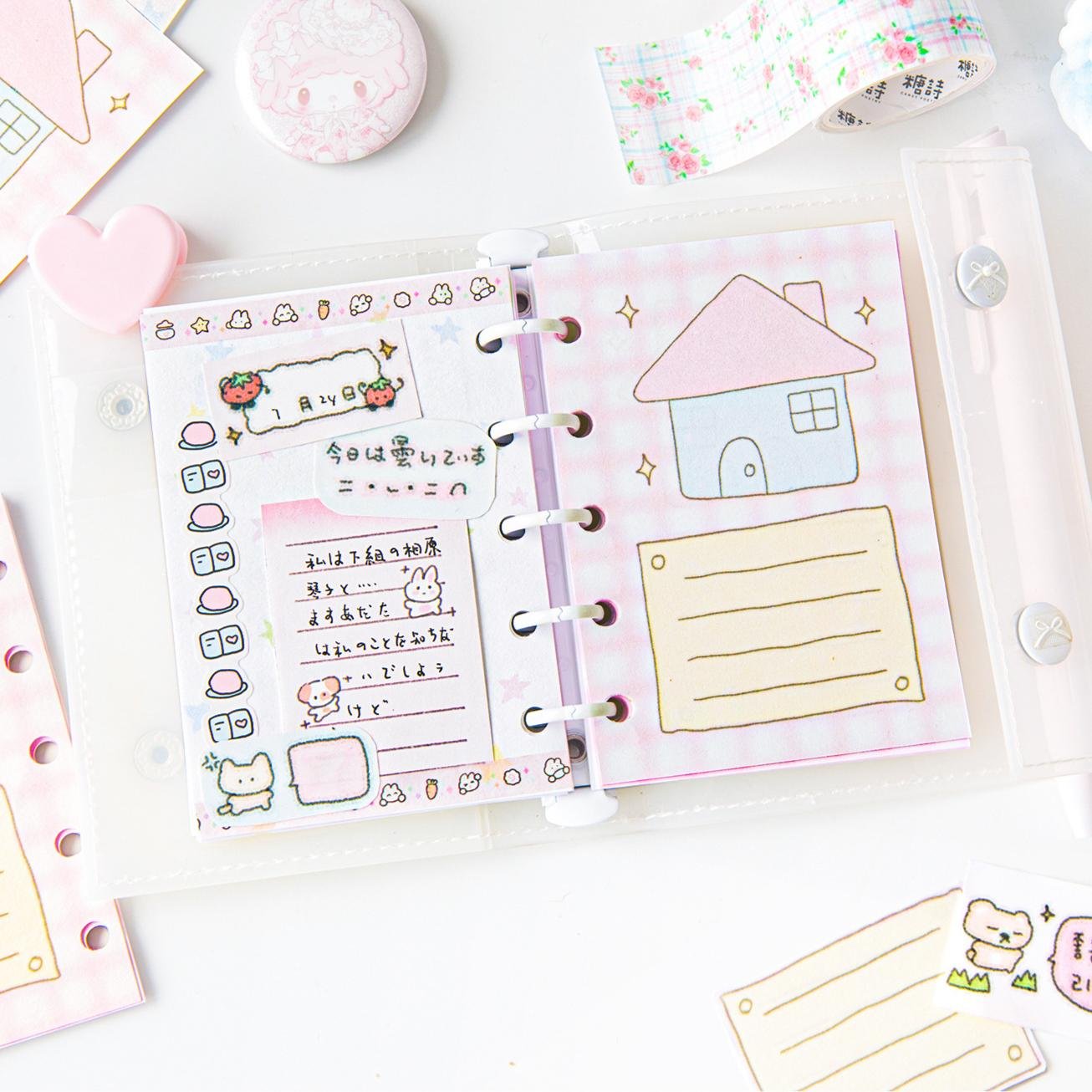 Minimalist M5 Loose-leaf Replaceable Coil Notepad Office Teaching Stationery Student Gifts Customized Memo Pad With Logo