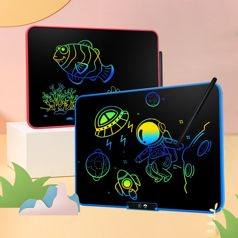 doodle writing Tablet electric memo colorful portable education board wholesale magic LCD digital kid 13/16/20 drawing pad