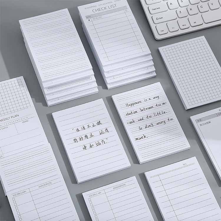 Custom Concise Design To Do List Notepad Check List Planner Memo Pads