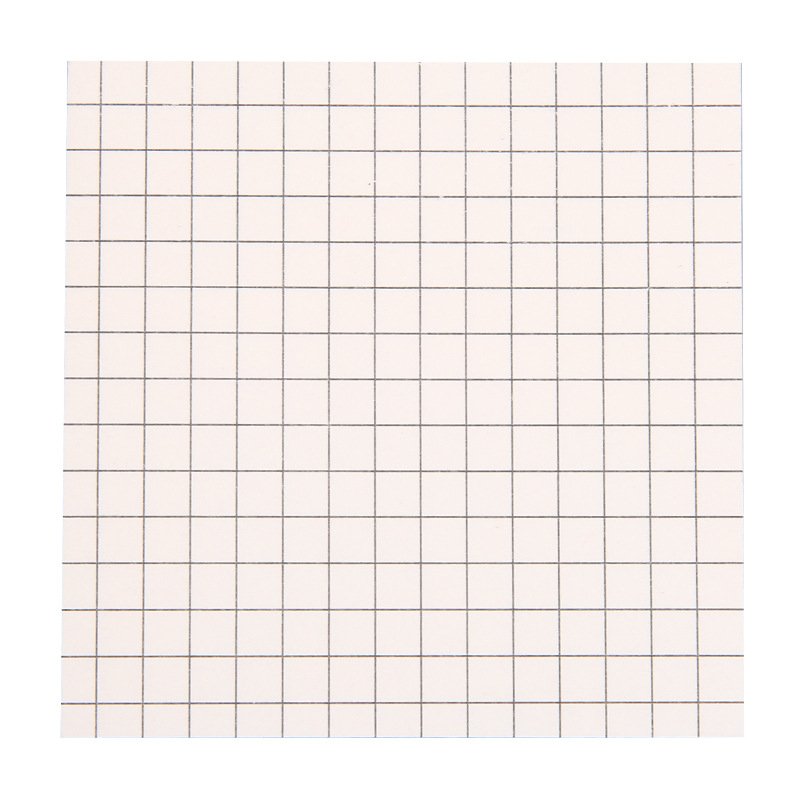 Wholesales Grid Yellow Simple Memo Bulk Sticky Memo Pad Note 3x3 Sticky Notes