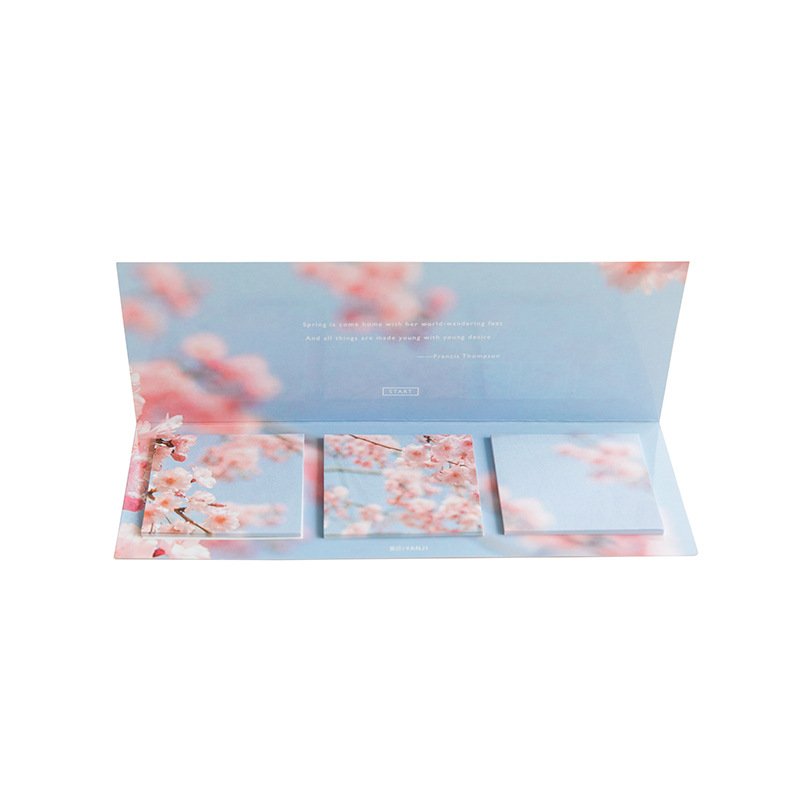 60sheets Lovely Memo Pads Cartoon Stationery Decorative Material Portable Notepad School Office Supply Sticky Notes