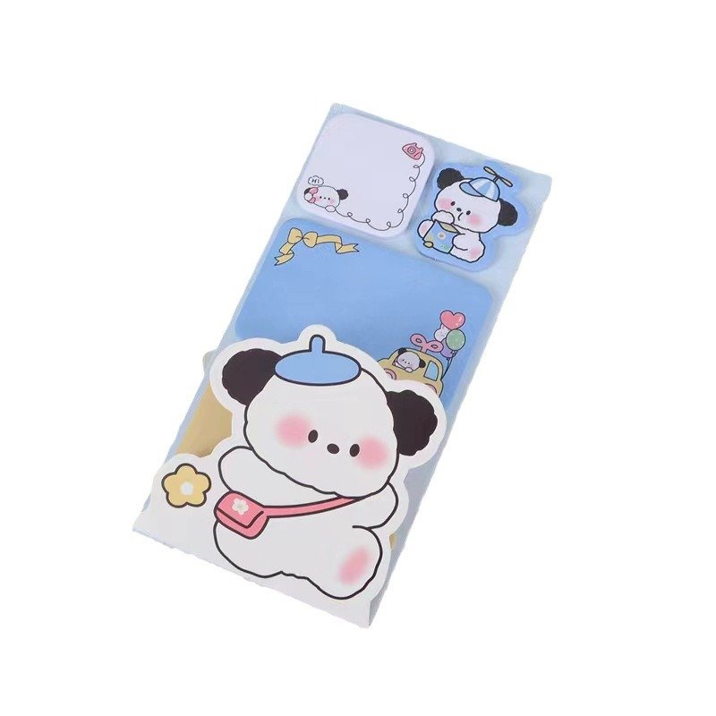 Creative Cute Cartoon Animal Message Book Wholesale Handbook Material Student Note Memo Notes Can Be Torn N Times