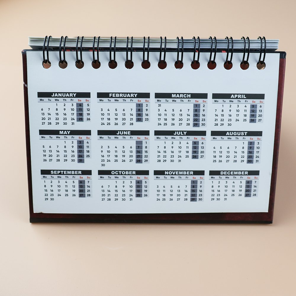 GemFully office design calendar customizable 2025 planners annual planner stickers memo pad calendar