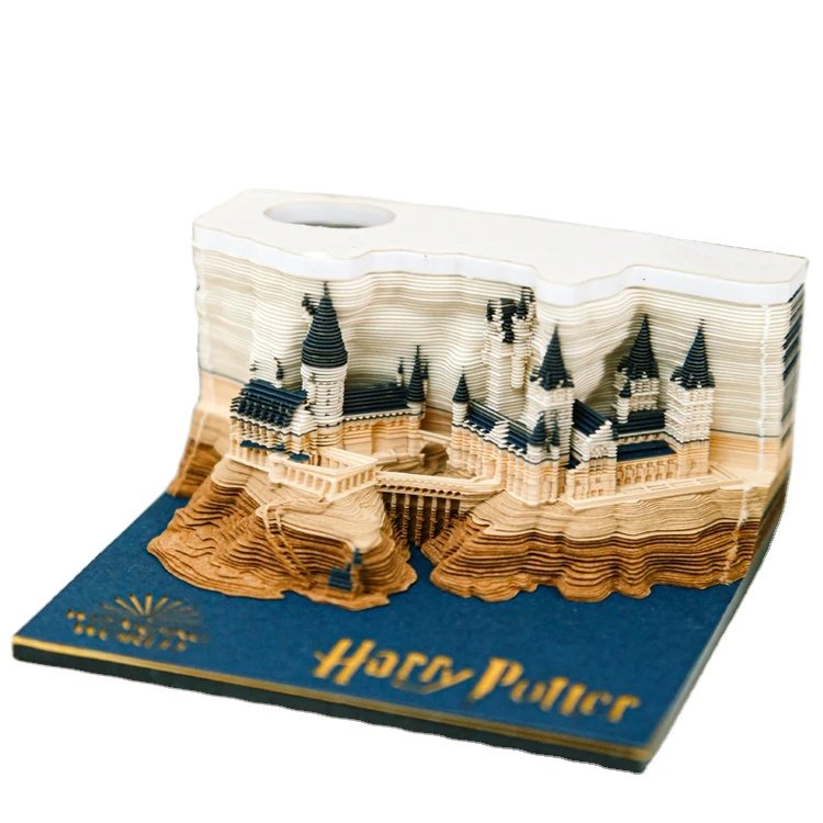Sticky Notes Custom 3D Art Memo Pad Cube Memo