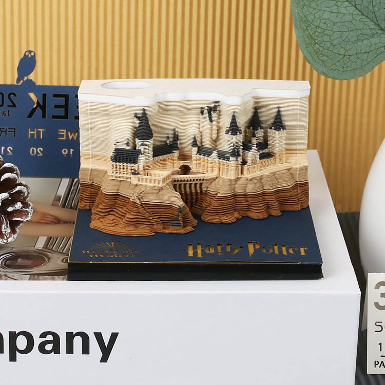 Sticky Notes Custom 3D Art Memo Pad Cube Memo