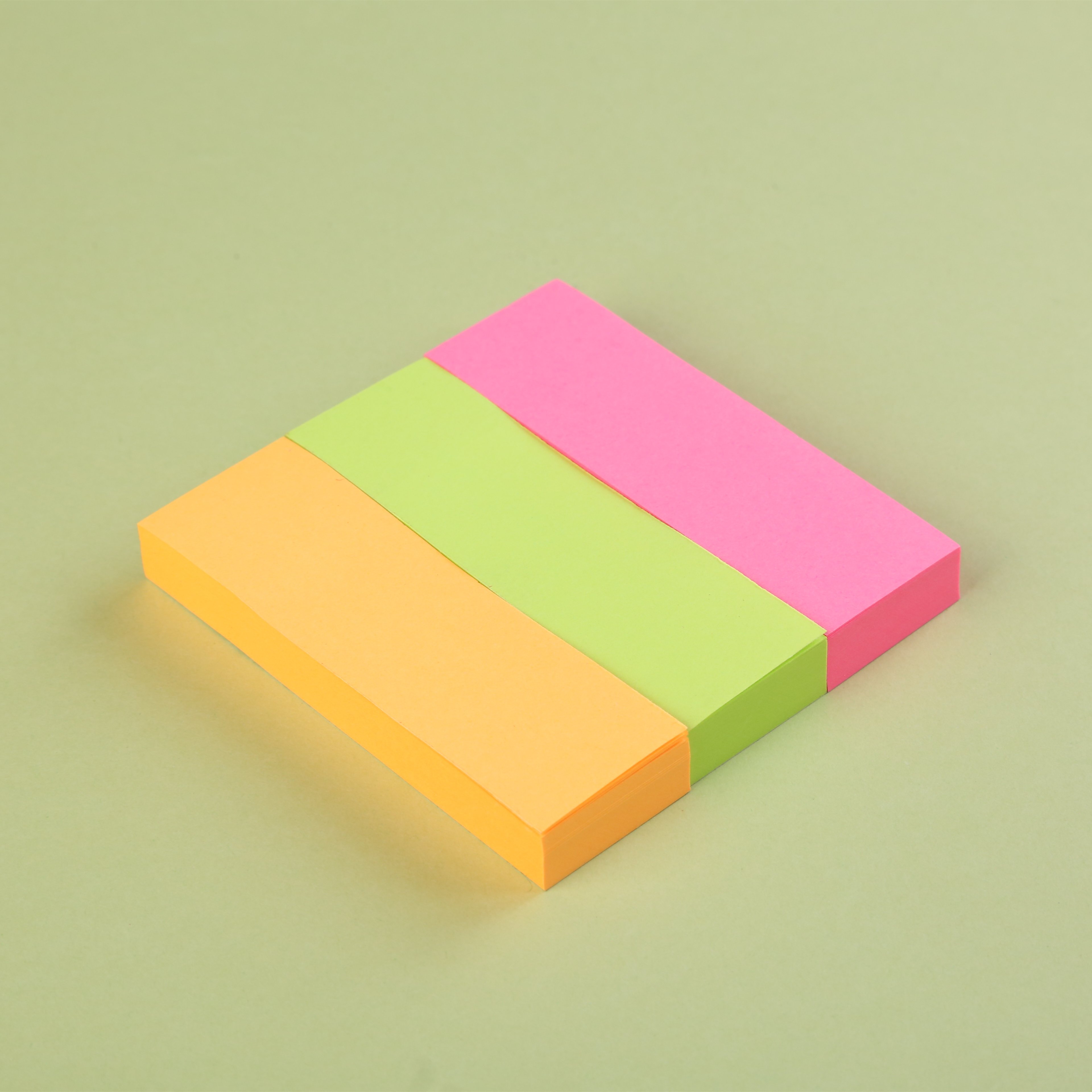 KADISI 76*19*4mm Writable stationery Custom Note Pad School colorful Memo Pad Office Sticky Notes