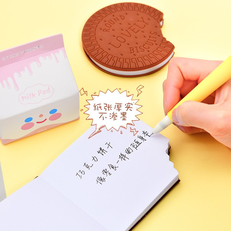 Pocket book school gift chocolate biscuits notebook small book pocket book high value portable small