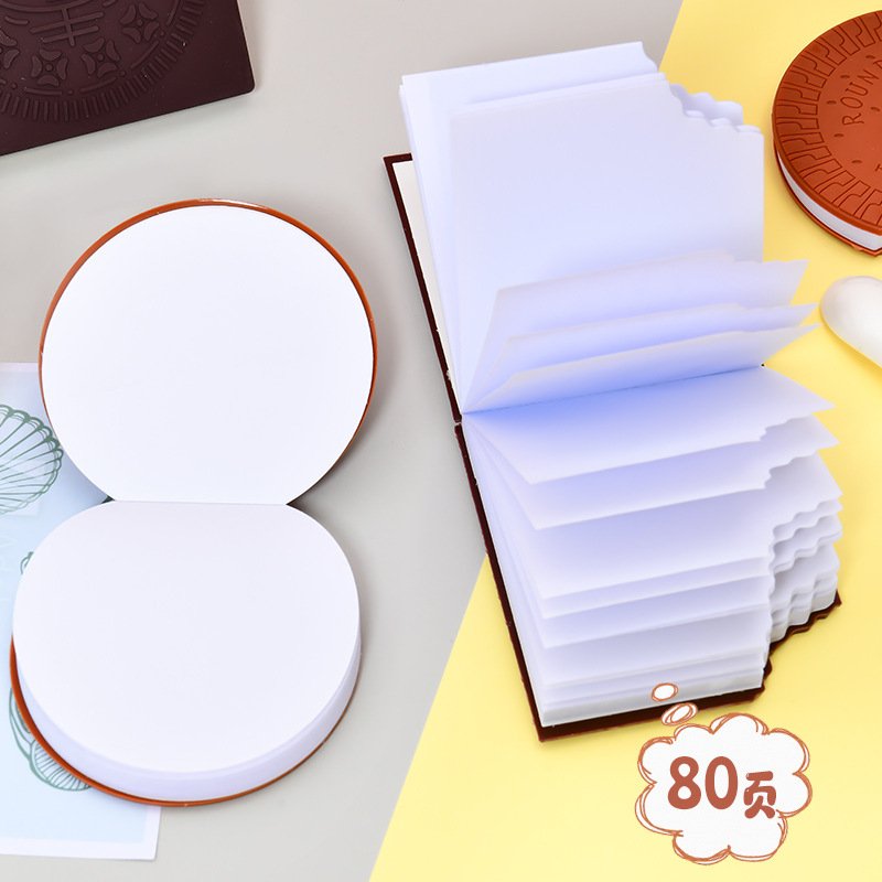 Pocket book school gift chocolate biscuits notebook small book pocket book high value portable small