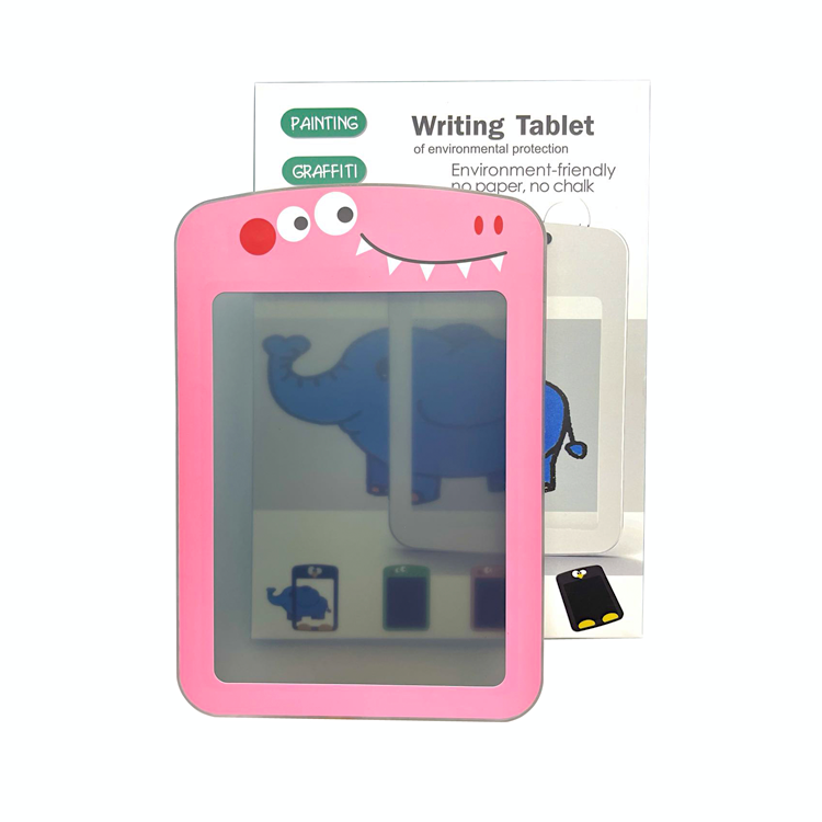 6.5 inch Cartoon lcd writing pad Children memo pad drawing board kids Toy Transparent writing board