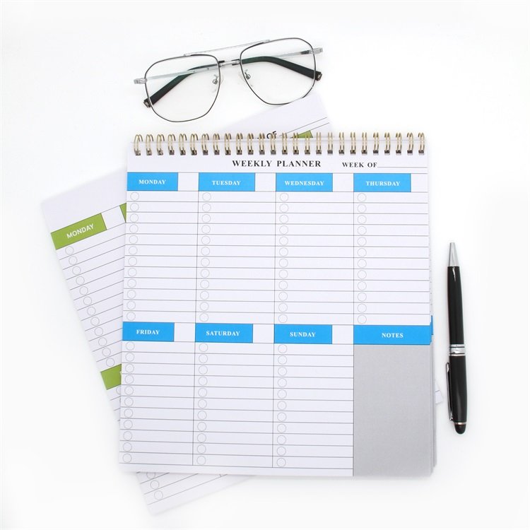 Print Logo Planner Memo Pad Sticky Custom Note Pads Tear Off Daily Planner Organizing To-do Notepad