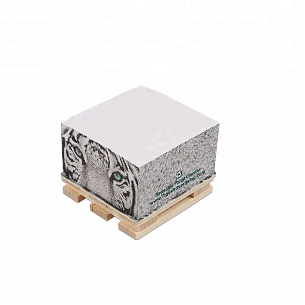 mini pallet notepad with custom logo printed