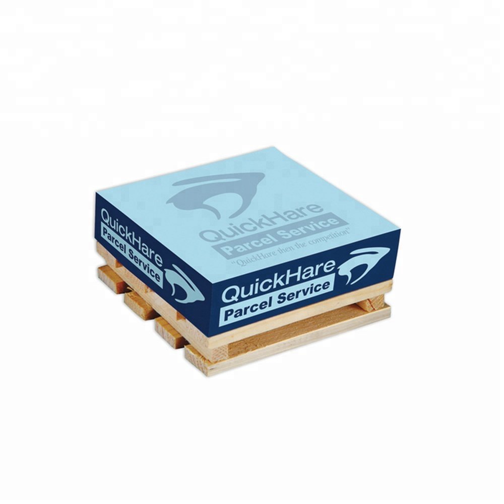 mini pallet notepad with custom logo printed
