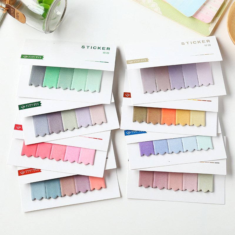 Special hot selling sticky note pads with logo custom cute index tabs sticker