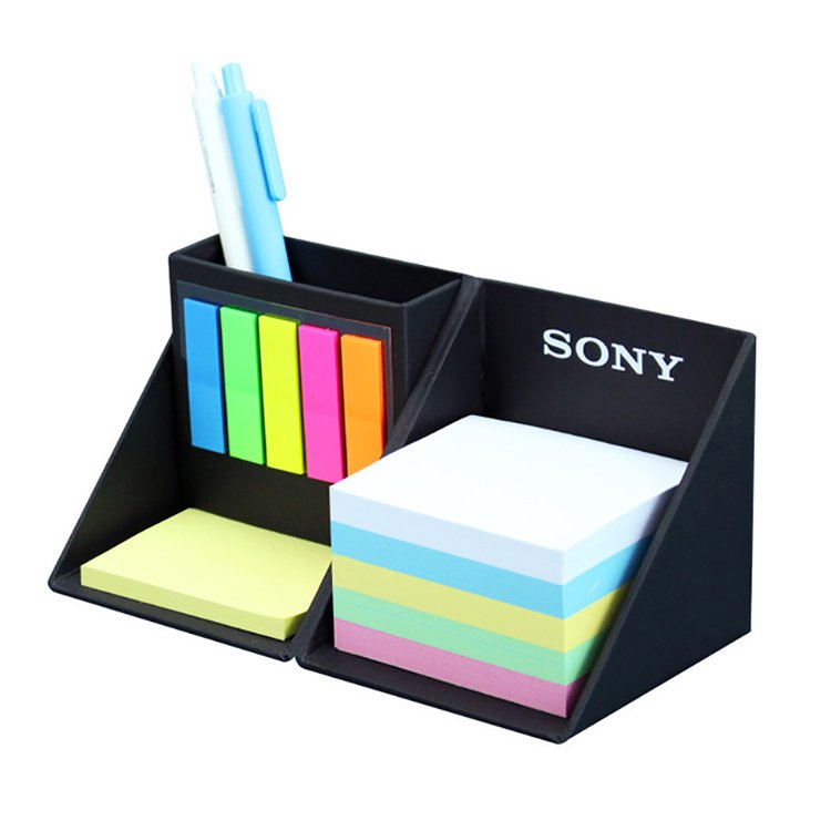 Uptodate promotional customized sticky notes memo pads set stationery suppliers