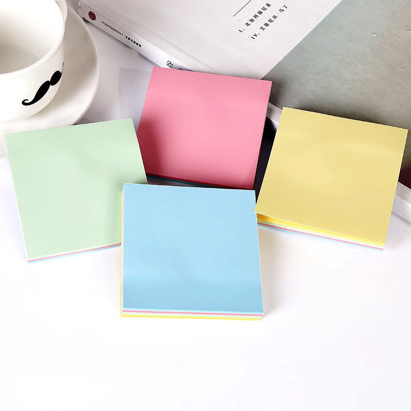 School Supplies Sticky Notes Custom Logo For Business,Note Custom Sticky 3X3 Inches Bright Colors