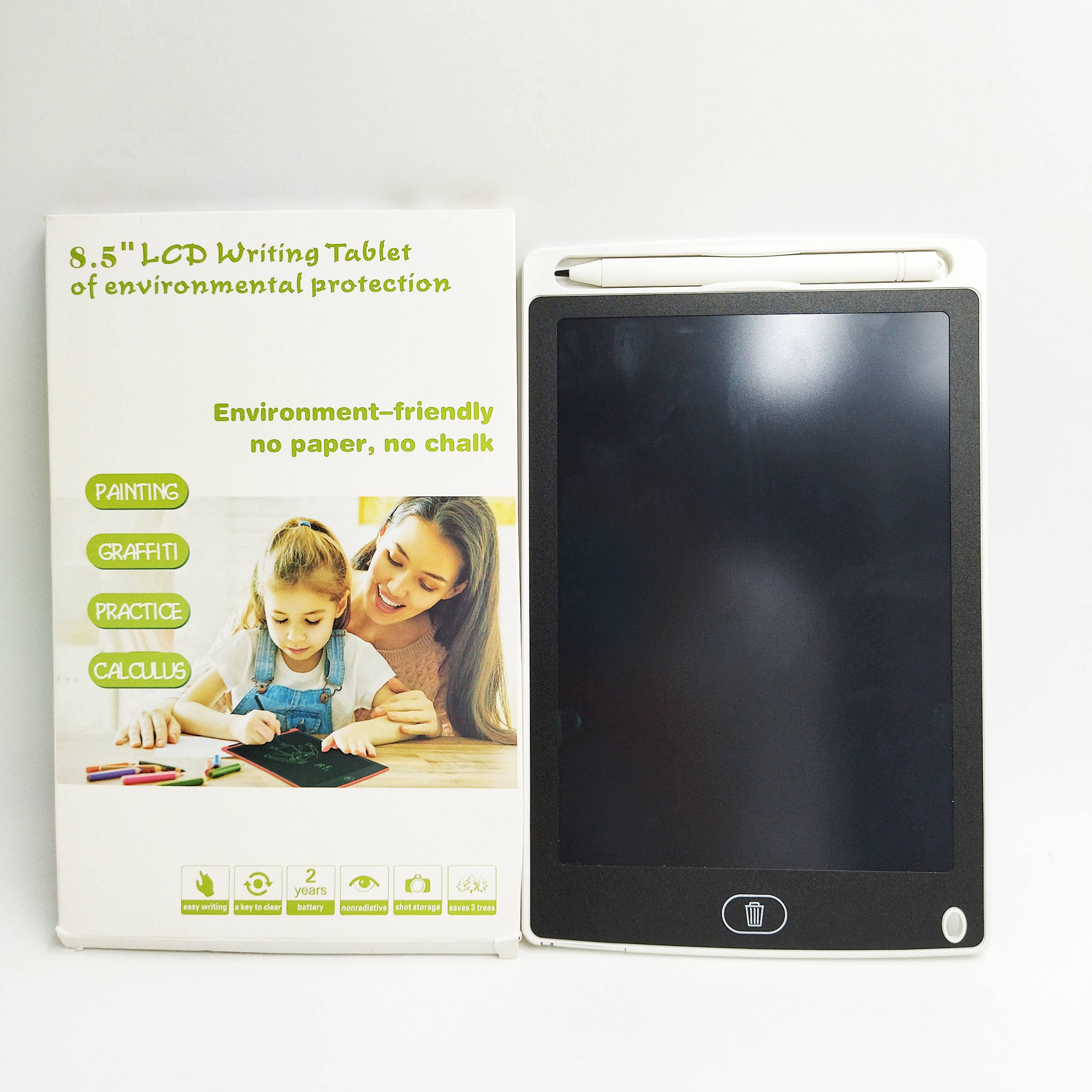 Lcd Writing Tablet 8.5 Inch Drawing Tablet Portable Lcd Electronic Writing Pad Digital Drawing Board Doodle Memo Pad For Kids
