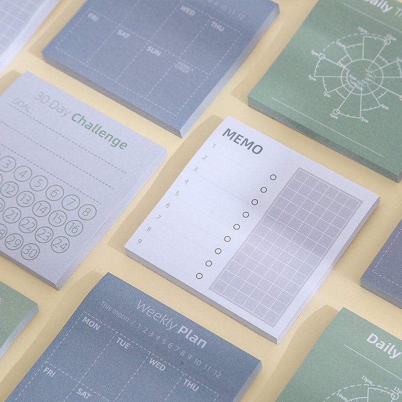 New Weekly Daily Planner Tracker To do Sticky Notes Memo Pad Notepad Posted It Pads