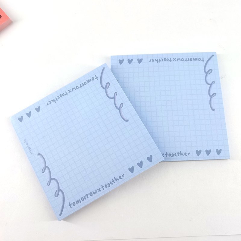 Wholesale custom printed promotional stationery memo pad cute sticky note with logo